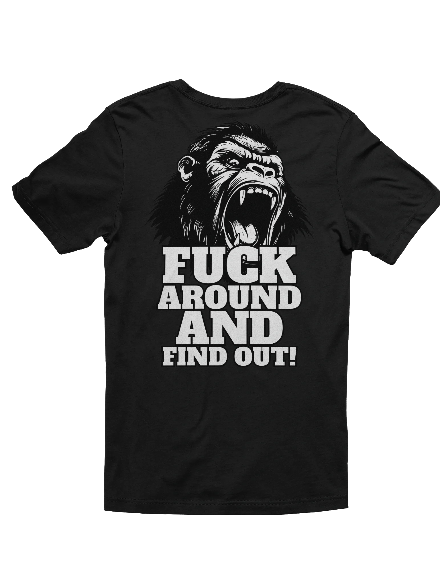 Repulsive “FAFO” Gorilla - Basic Tee product image (3)