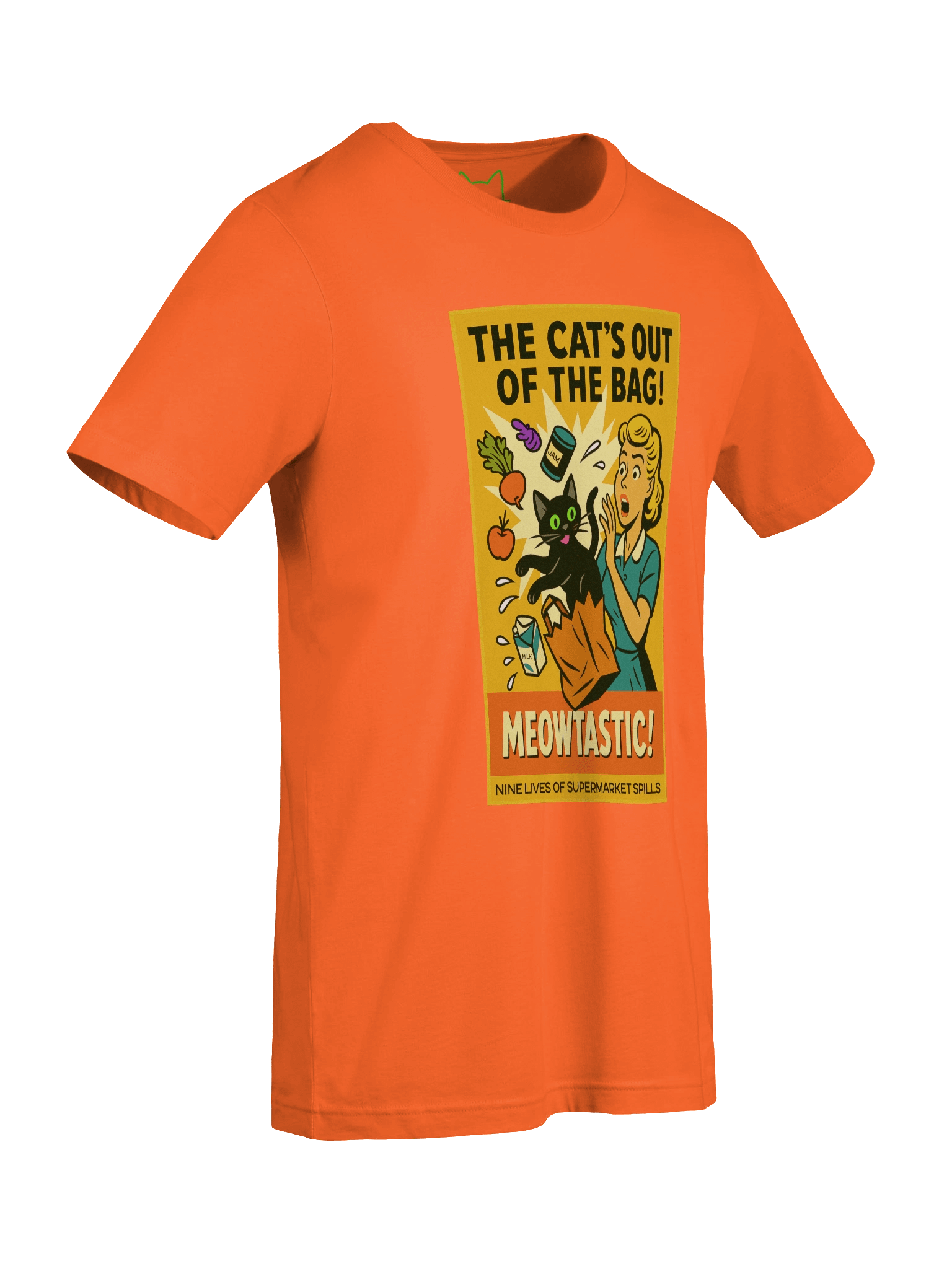 The Cat's Out of the Bag 1950's Retro product image (57)