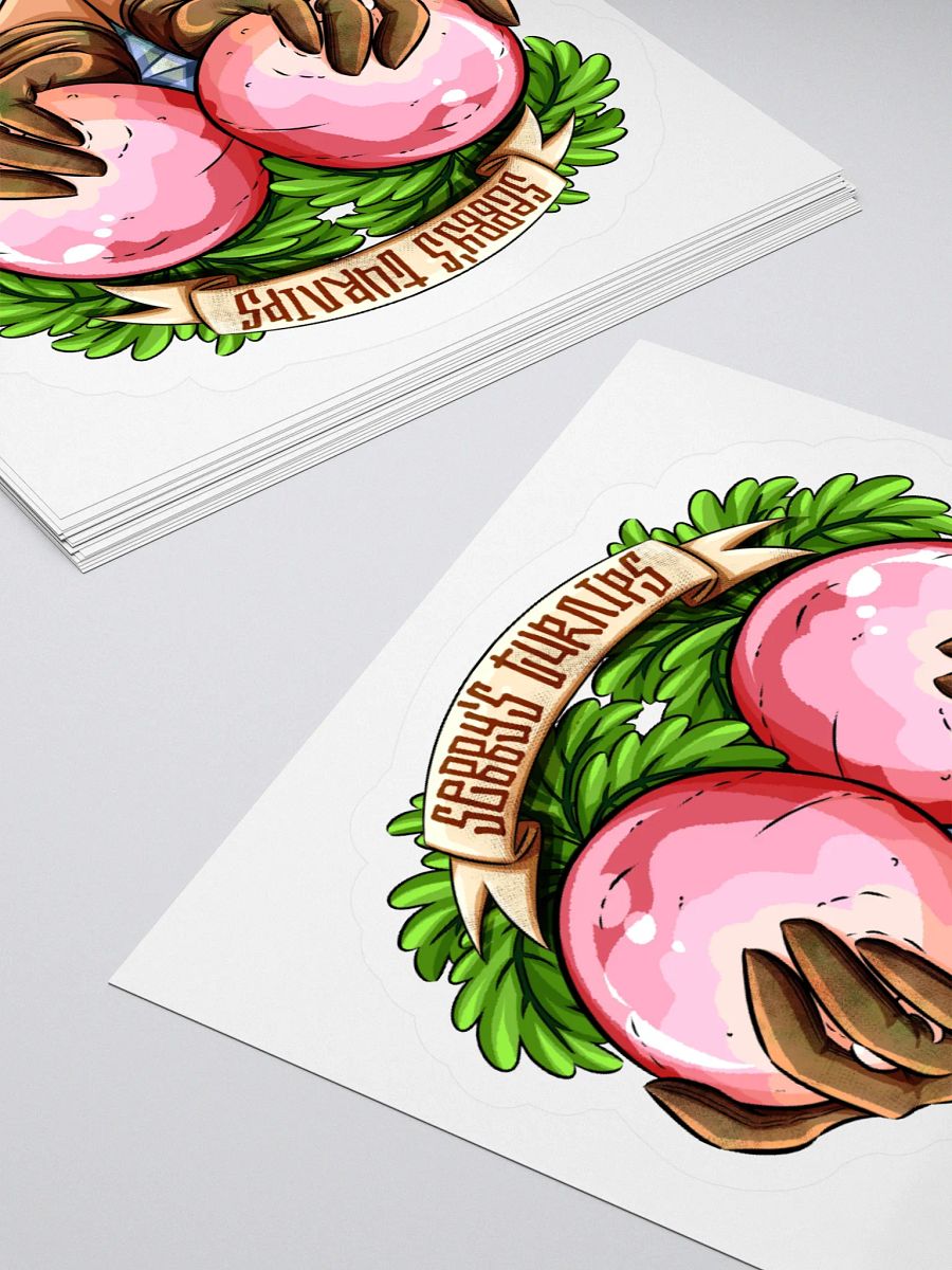 Sebby Turnips (Pumpkin Days) Sticker product image (10)