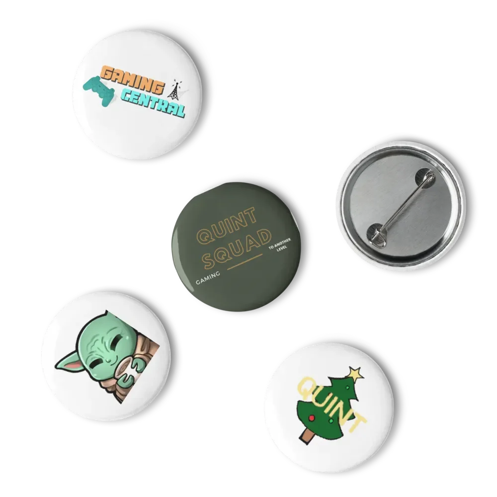 Gaming Central Pin Badges product image (4)