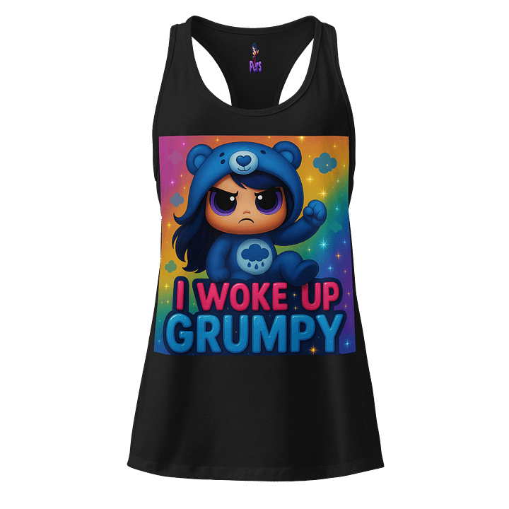 Grumpy Pers Racerback Tank product image (1)