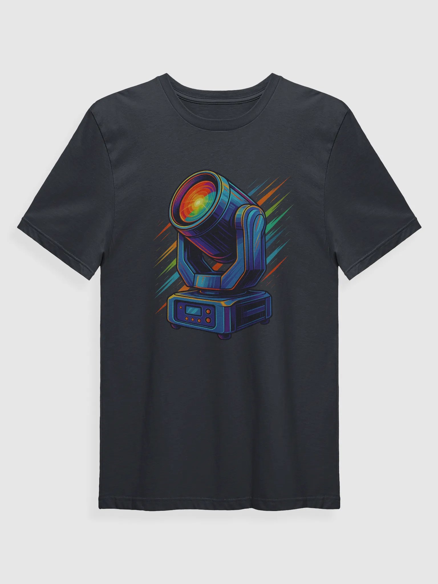 Theatrically Jerry: "Vibrant Hues" Moving Head Light T-Shirt product image (1)