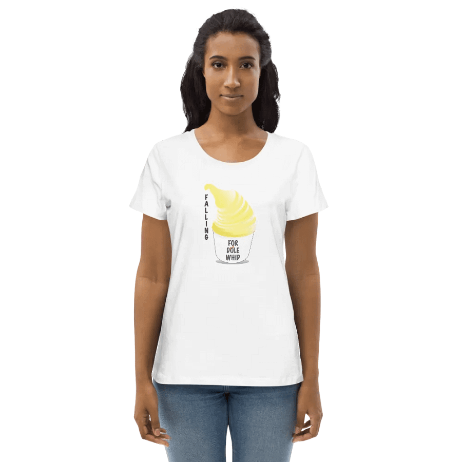 Women's Fitted Disney World Snacks Falling for Dole Whip Tee product image (1)