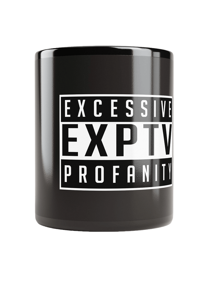 Classic EXPTV Mug V2 (Black) product image (2)