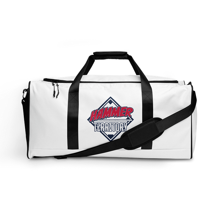White Duffle Bag product image (1)