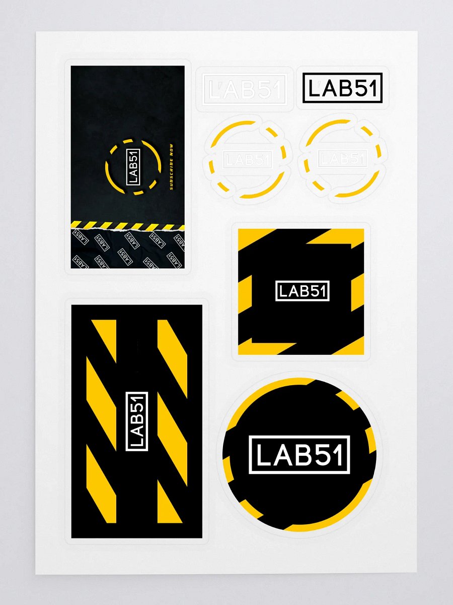 LAB51 Sticker set product image (3)
