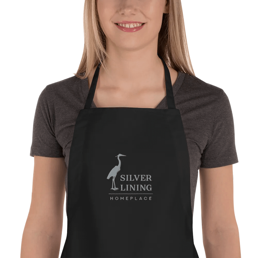 Heron Logo Embroidered Apron product image (1)