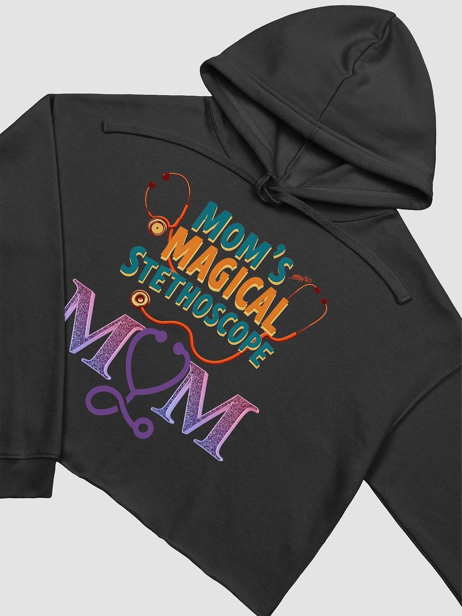 Mom's Magical Stethoscope Crop Hoodie product image (27)