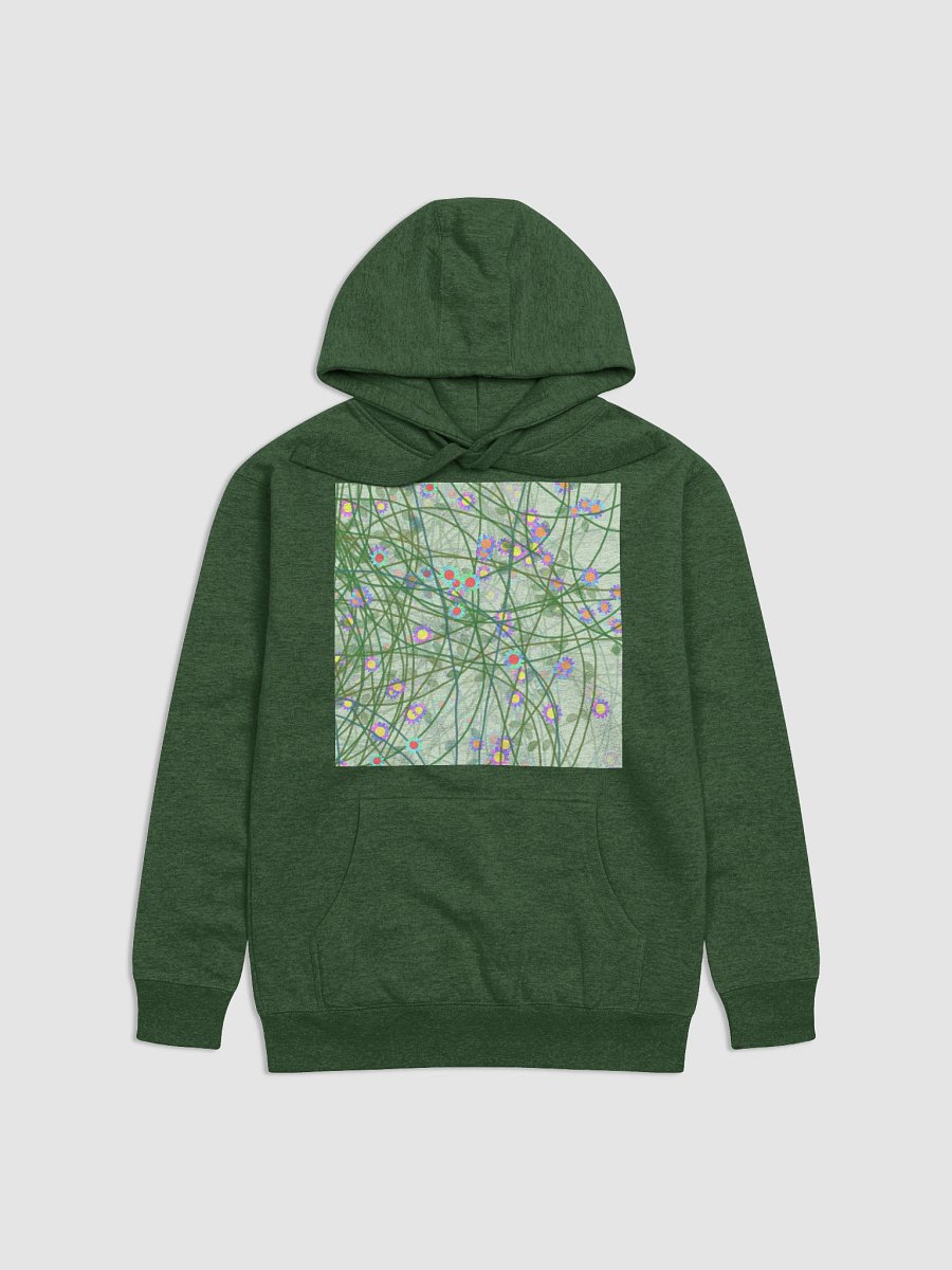 Floral Chaos Unisex Premium Hoodie product image (17)
