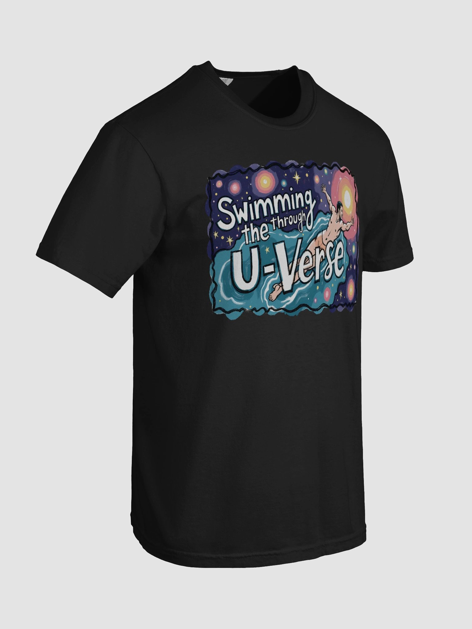 Stellar Journey: Swimming the U-Verse T-Shirt product image (98)