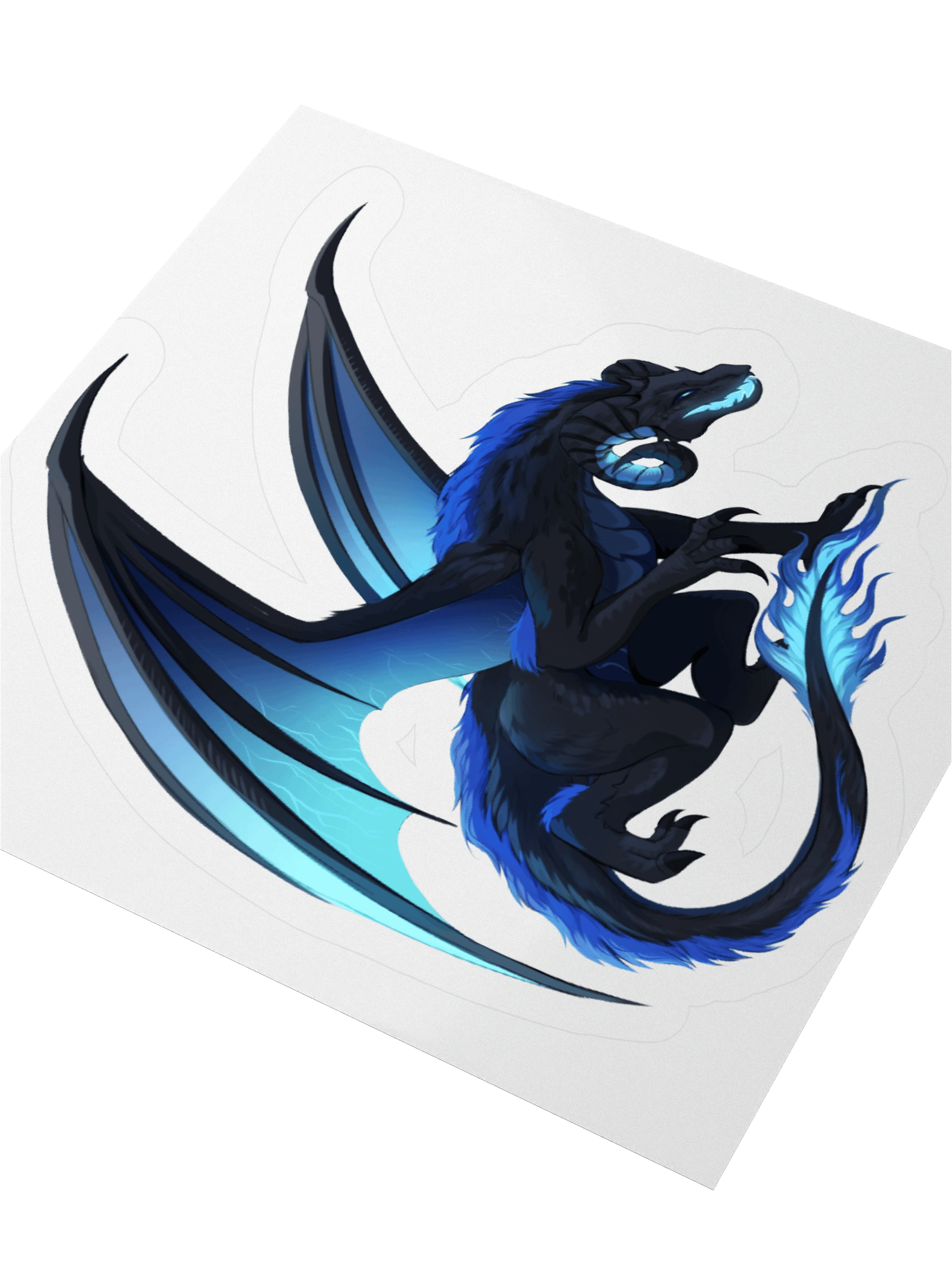 Aqwamog Dragon Sticker product image (9)