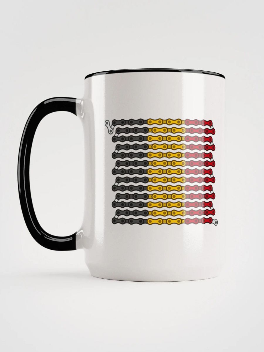 Belgium Bike Chain Flag Coffee Mug product image (3)