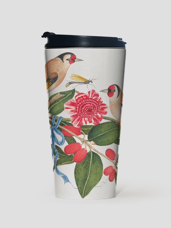 Floral Serenade Stainless Steel Travel Mug product image (1)