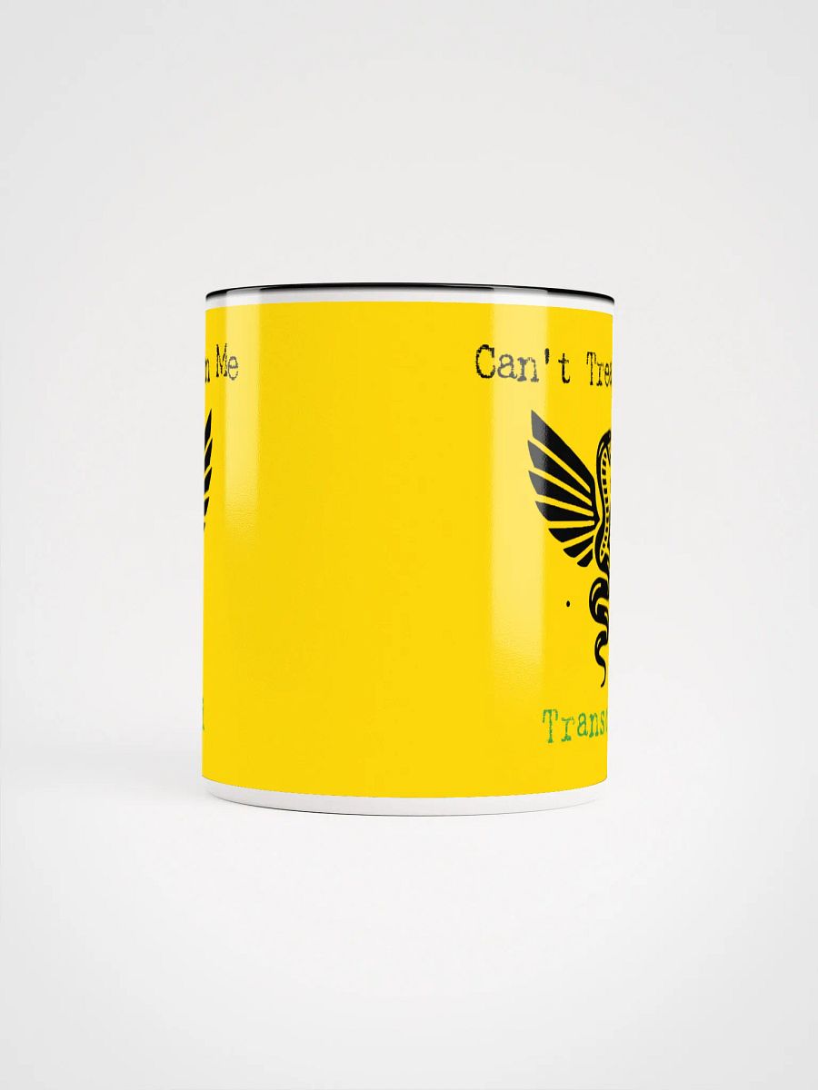 Can't Tread On Me Transcend (Black on Gold) Accent Mug product image (14)