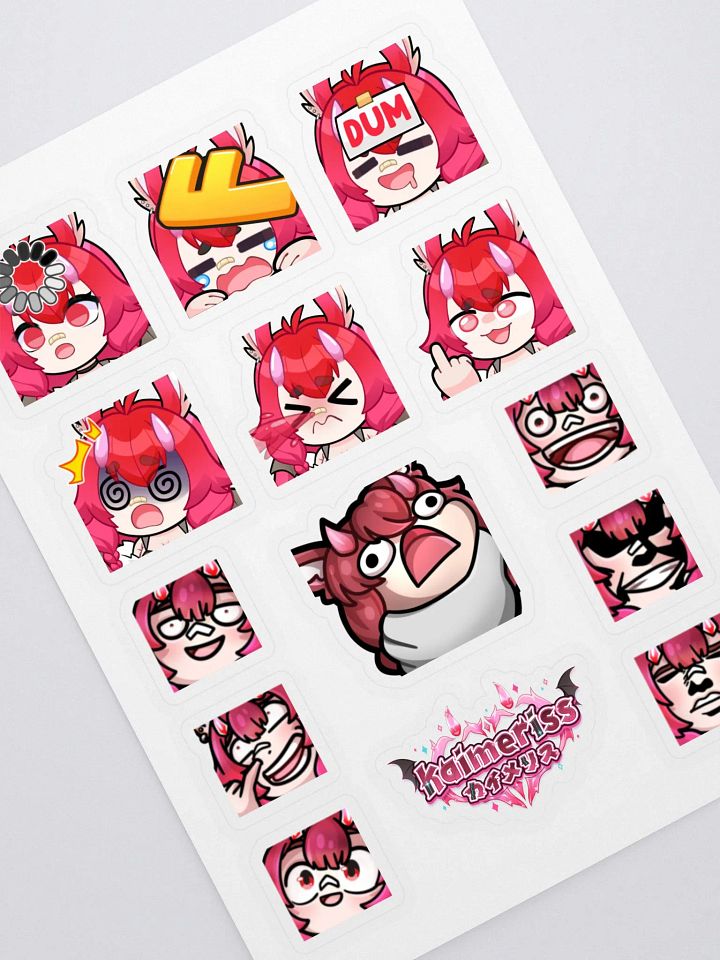 Kaimeriss Emote Sticker Set #1 product image (1)