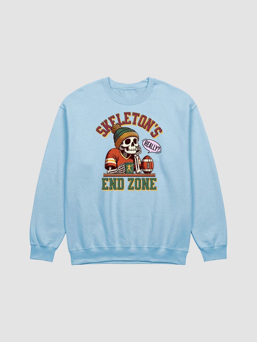 Skeletons End Zone Football Crewneck Sweatshirt product image (19)