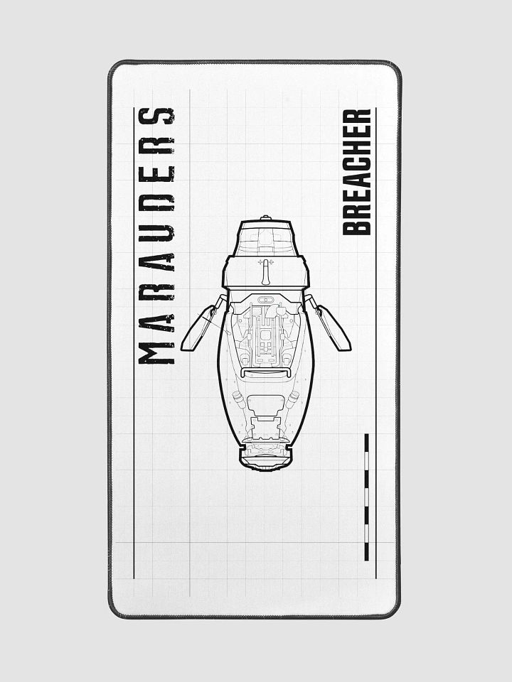 Breacher - Desk Gaming Mouse Mat : 15.5