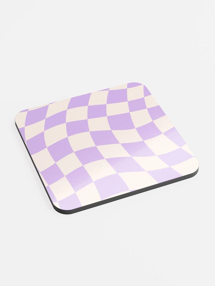 Preppy Area: Purple coaster 2 product image (2)