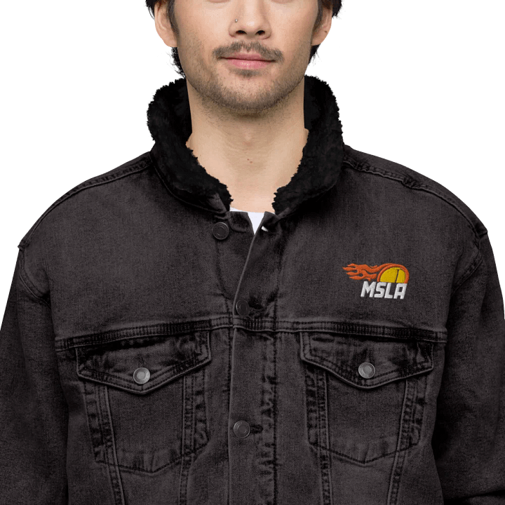 MSLA Logo Sherpa Denim Jacket product image (2)