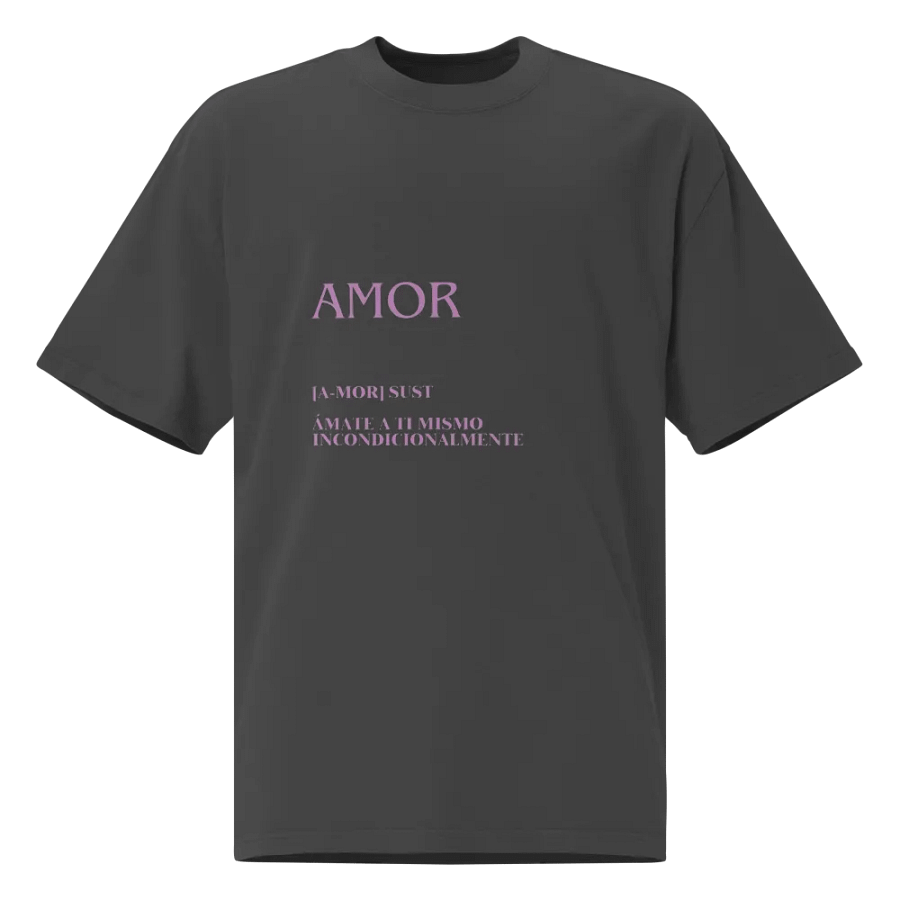 Amor Definition T-Shirt (Pink) product image (1)