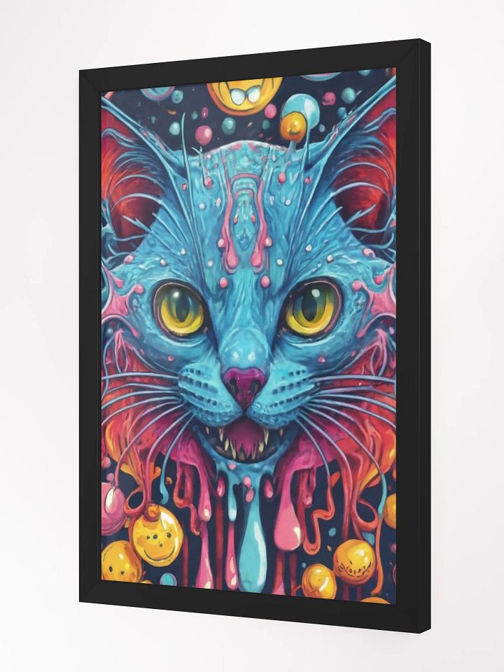 Pop Art Cat: A Purrfectly Playful Wall Poster Art product image (2)