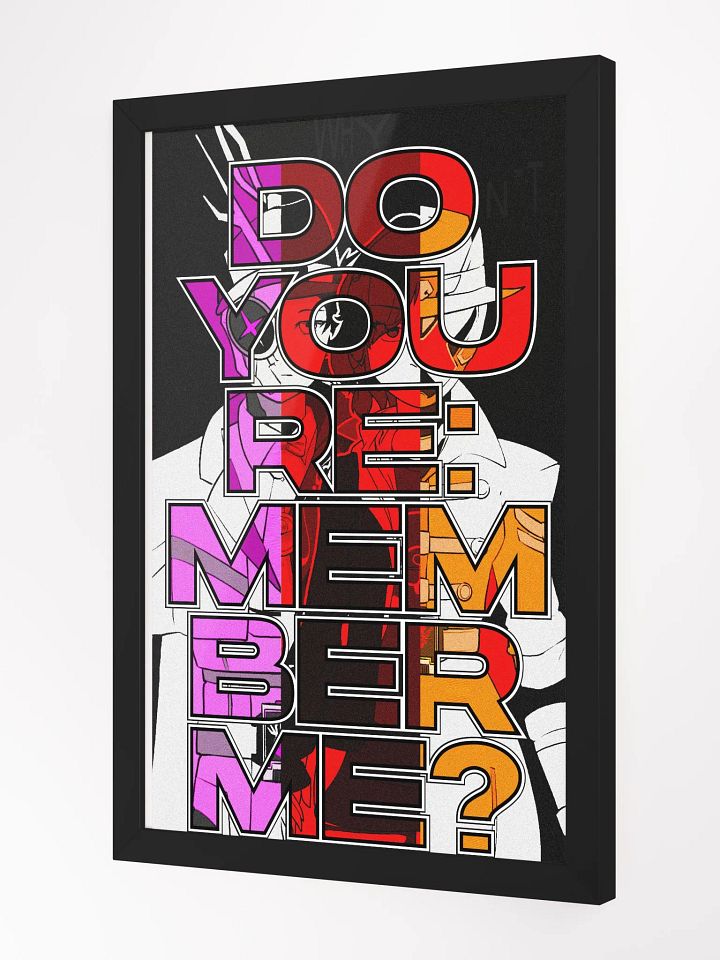 Do You Remember Me? Color Theory Poster product image (2)