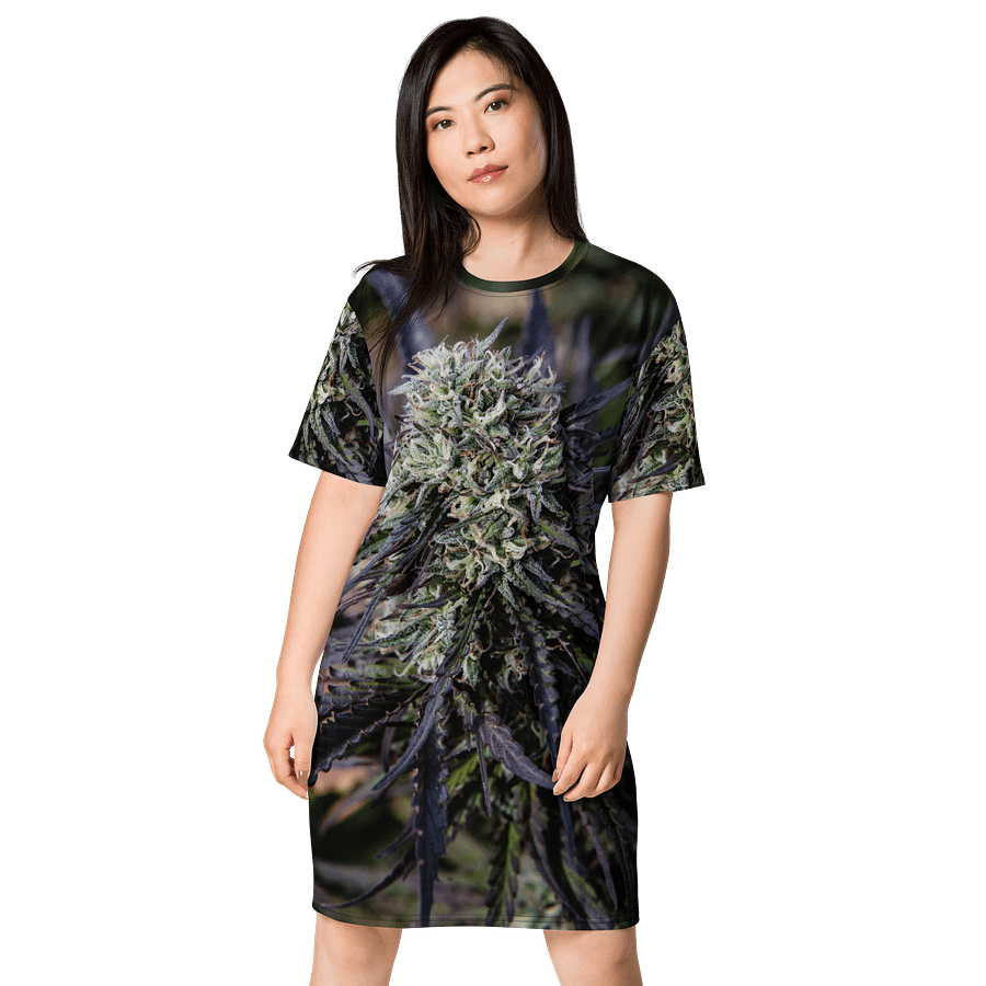 Royal Purple Print All Over Shirt Dress product image (1)