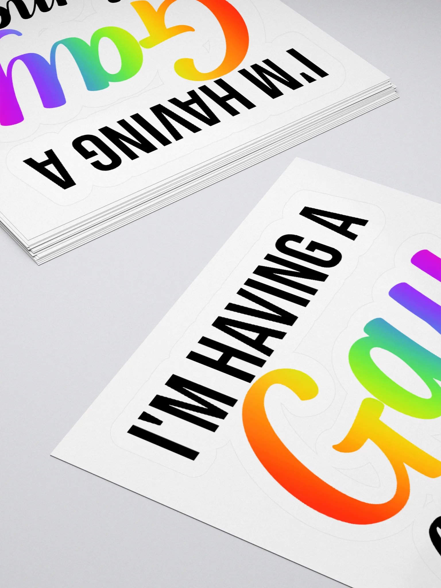 I'm Having a Gay Moment Sticker product image (4)