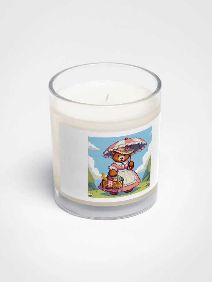 Pixel Art Momma Bear Southern Belle Candle product image (2)
