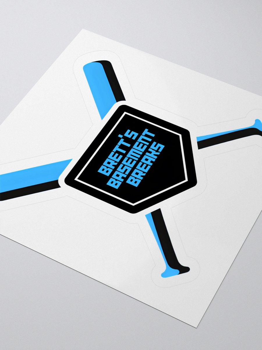 BRETT'S BASEMENT BREAKS Logo Kiss Cut Stickers product image (9)