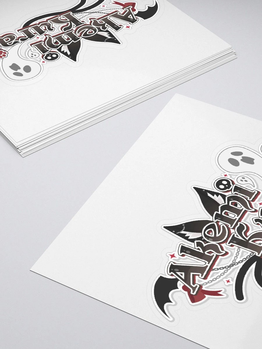 Akemi Kurai Logo Stickers product image (4)