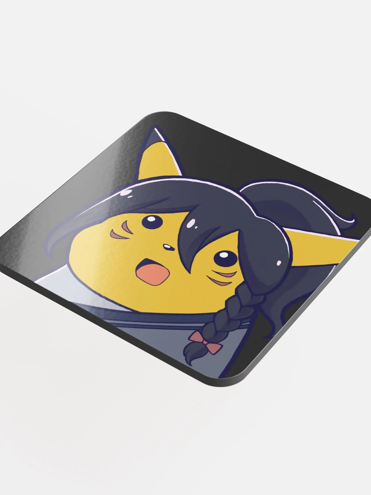 Glossed Cork Coaster | Pika product image (4)