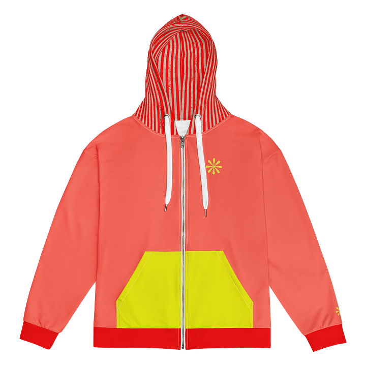 Roller-Egg the Atomic Robot - Sweatshirt with Striped Hood product image (2)