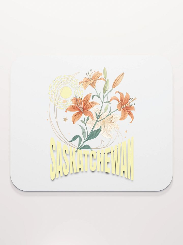 Tiger Lily Saskatchewan Paradise Mouse Pad product image (1)