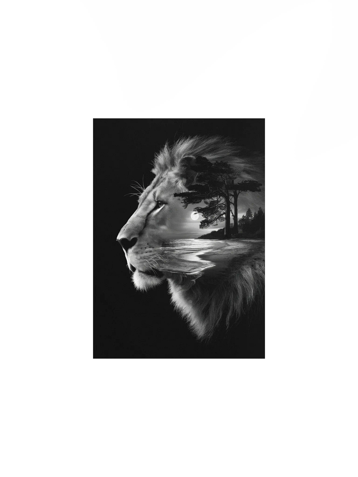 Lion Matte Poster Print product image (1)