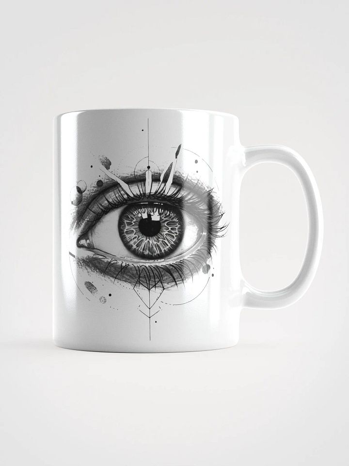 Surreal Eyes White Mug product image (2)
