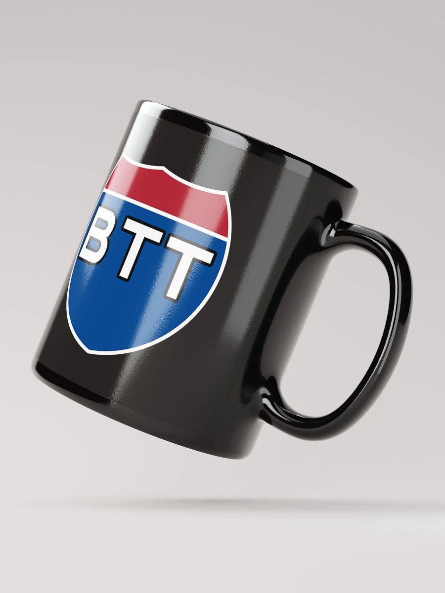 BTT & Trucknado Black Glossy Mug product image (2)