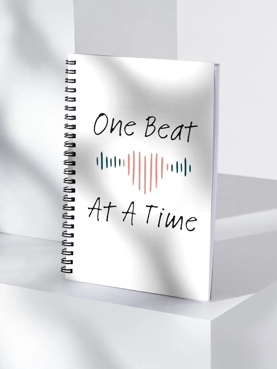 One Beat At A Time Spiral Notebook product image (4)