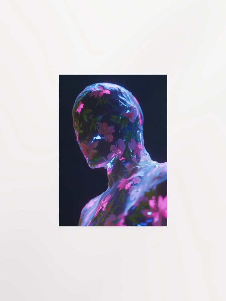 Floral Mesh Mannequin Poster product image (1)