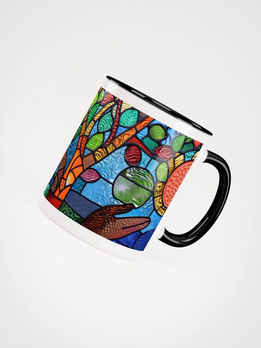 Kindness in Every Sip - Stained Glass Inspired Ceramic Mug product image (4)