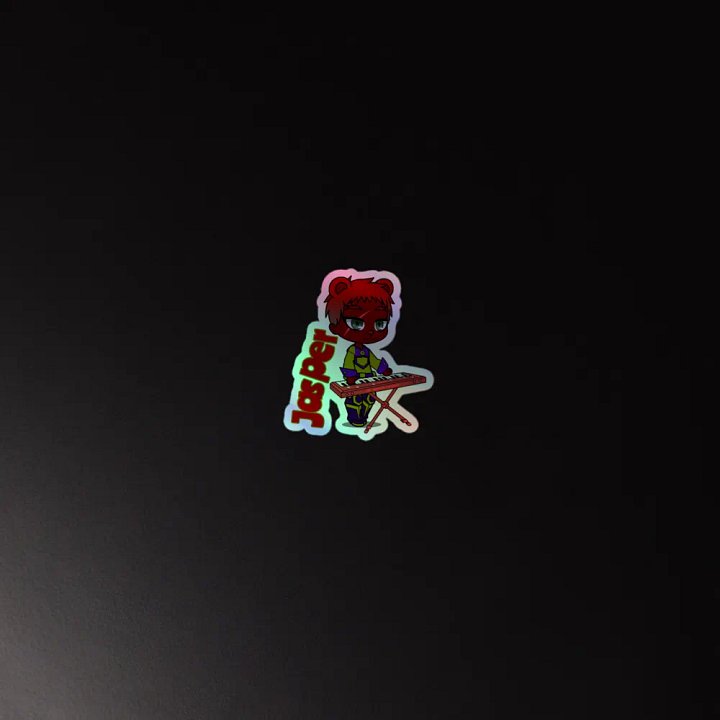 Jasper - Shadow Bears - rainbow sticker product image (2)