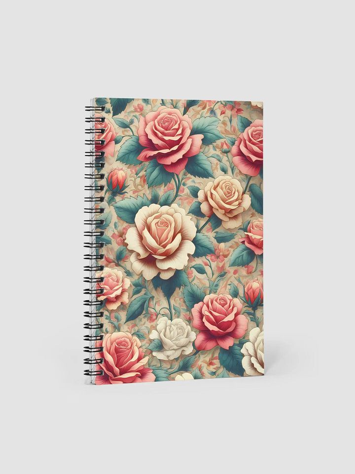 Royal Floral Spiral Notebook product image (1)