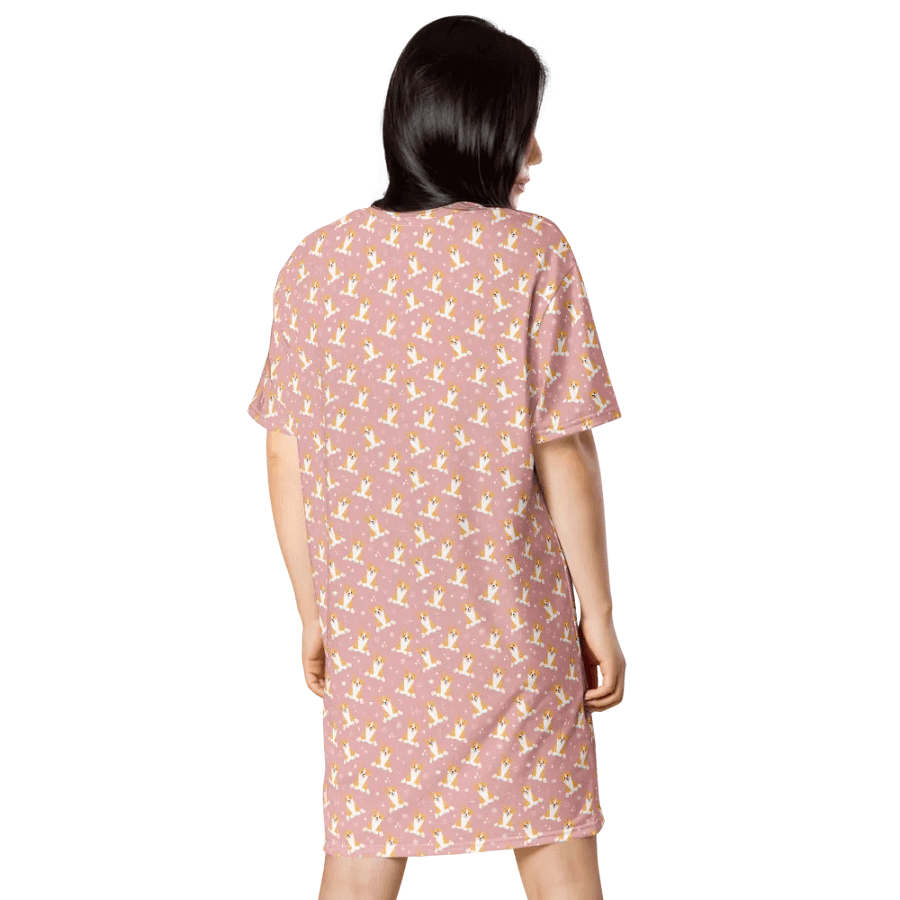Pink Corgi Dress product image (6)