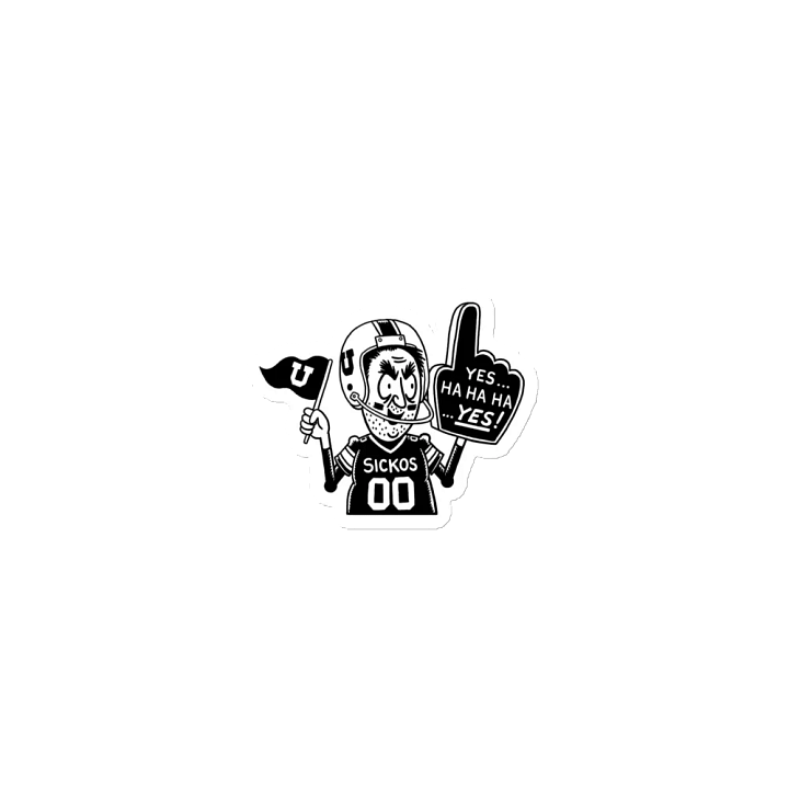 Sickos #1 Fan Die Cut Magnet (3 Sizes) product image (1)