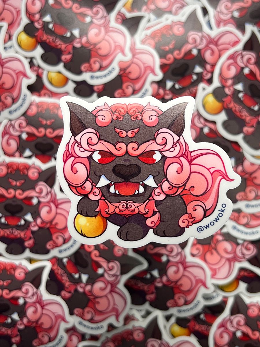 ShiShi Lion Dog Male - Sticker product image (1)