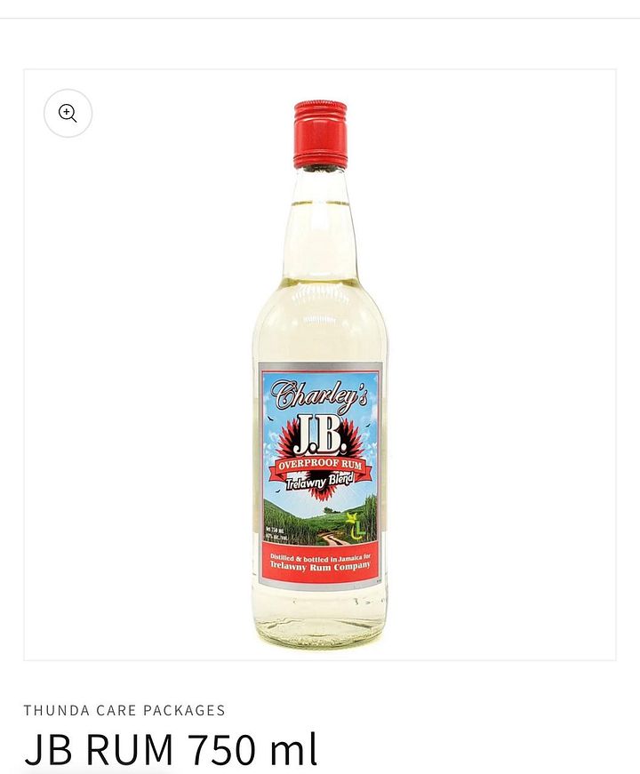 Charley's J.B Overpoof Rum- Trelawny Blend product image (1)