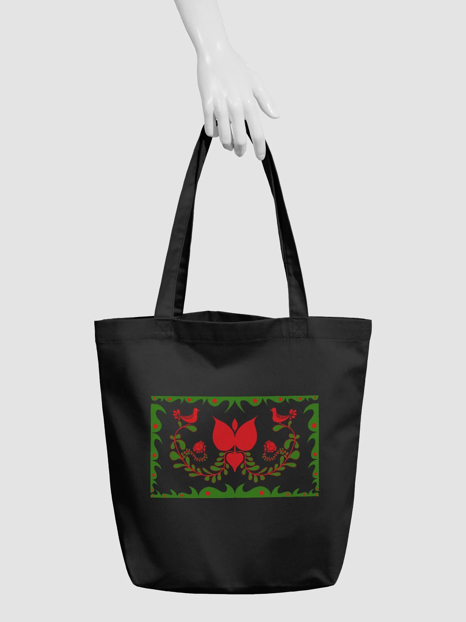 Hungarian Harmony Folk Art Eco Tote Bag product image (3)