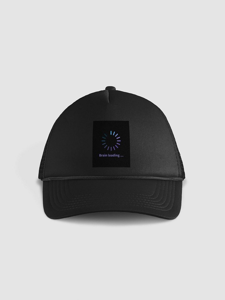 "Brain Loading..." Funny Baseball Cap – Tech Humor Hat for Men & Women | Introvert, Programmer, Student Gift product image (1)