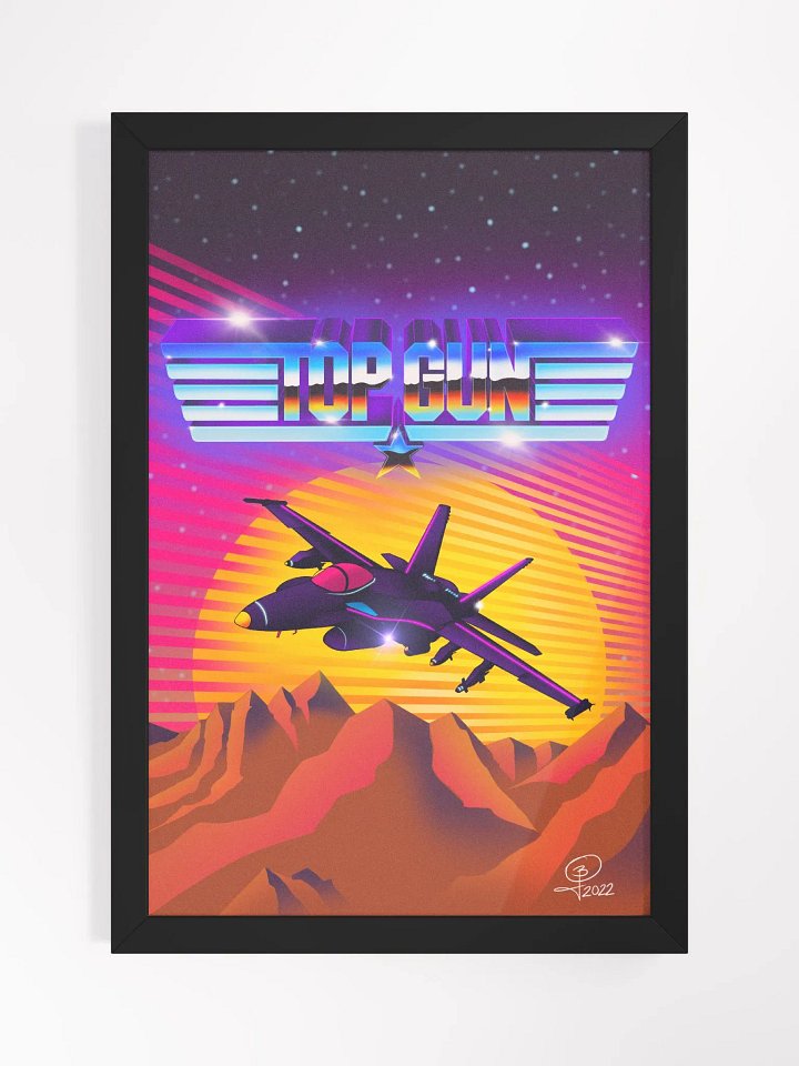 The Danger Zone Framed Art product image (2)