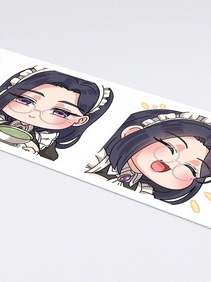 Maid Memoria Chibi Sticker Set A (4-in-1) product image (4)